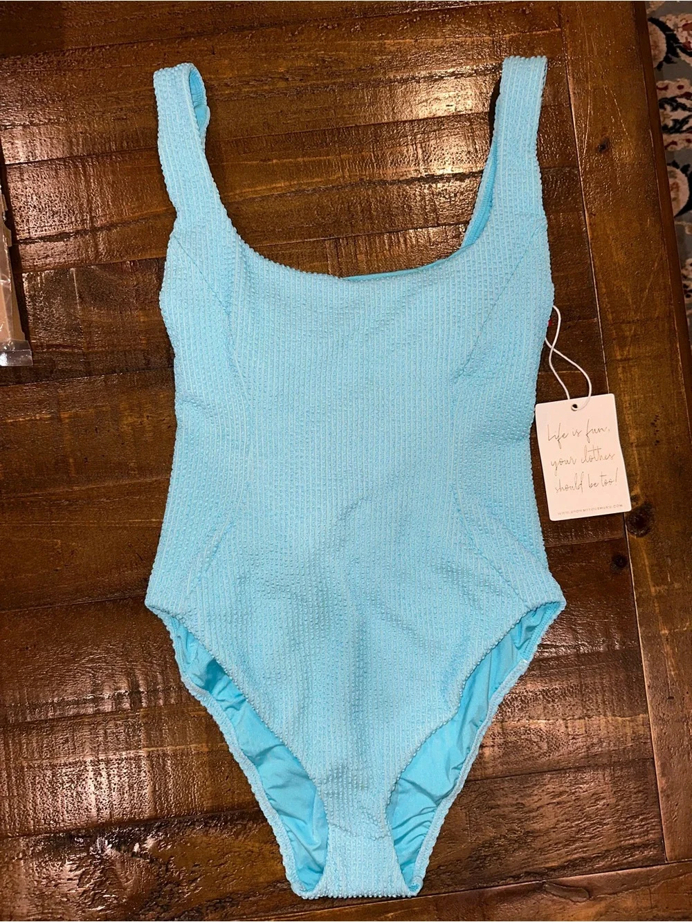 NWT Show Me Your MuMu Miramar One-Piece Swimsuit size small